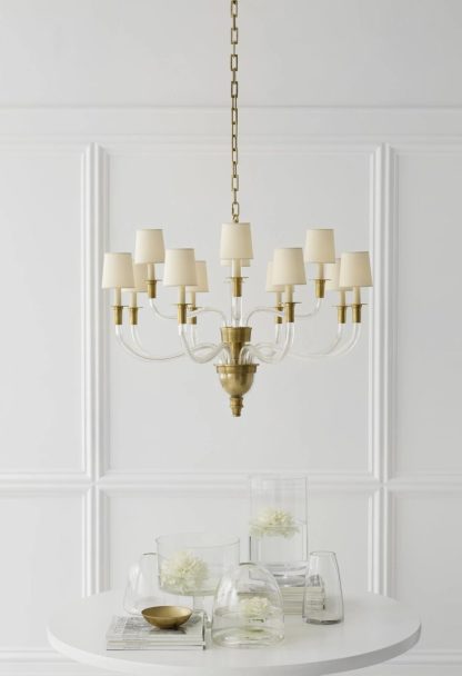 ART TOB 5033 VIVIAN LARGE TWO-TIER CHANDELIER - Image 2