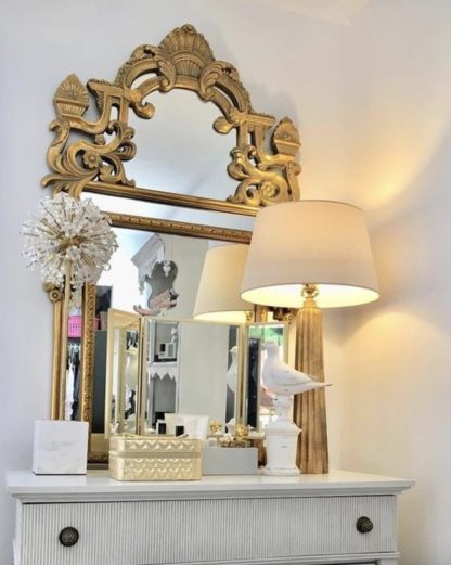 ART CHA 8906 FLUTED TABLE LAMP INCL SHADE - Image 5