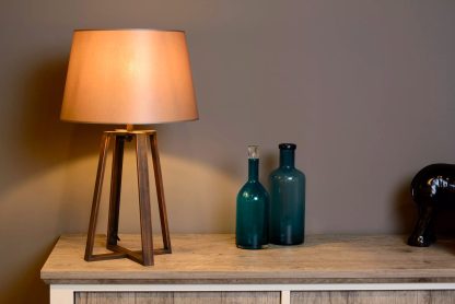 LU 31598-81-97 COFFEE TABLE LAMP INCL SHADE - Image 2