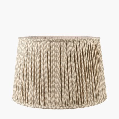AM 36-054-14 35CM CHEVRON MUSHROOM PLEAT SHADE - Image 2