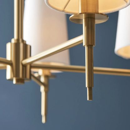 EL MULTI ARM 5LT PENDANT INCL SHADES - Image 7