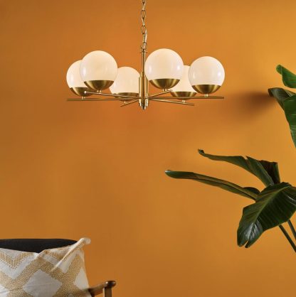 DR BOM0635 BOMBAZINE 6LT CEILING LIGHT - Image 2