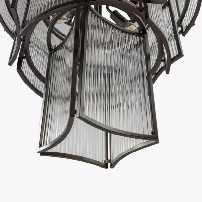 PWL48613 BRONZE MONTE CARLO CHANDELIER - Image 3