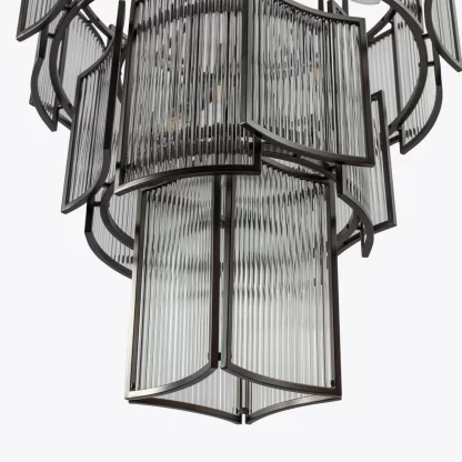 PWL48613 BRONZE MONTE CARLO CHANDELIER - Image 5