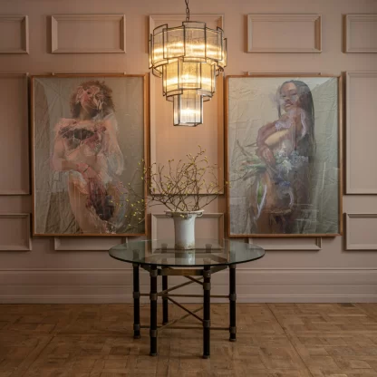 PWL48613 BRONZE MONTE CARLO CHANDELIER - Image 2