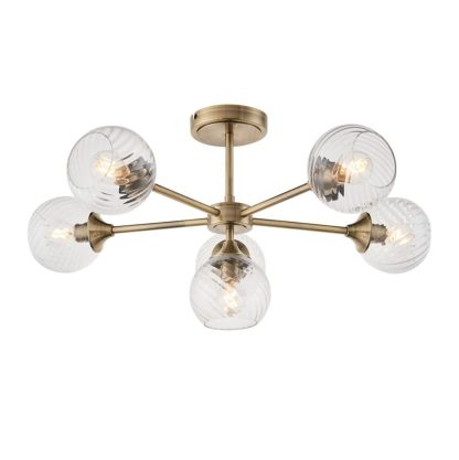 EL 103171 ALLEGRA 6LT SEMI FLUSH