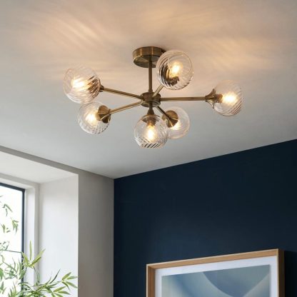 EL 103171 ALLEGRA 6LT SEMI FLUSH - Image 3