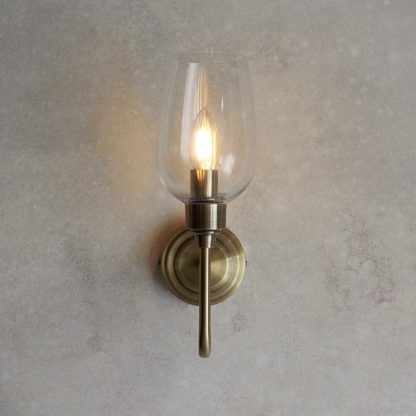 EL ANTIQUE BRASS WALL LAMP - Image 3