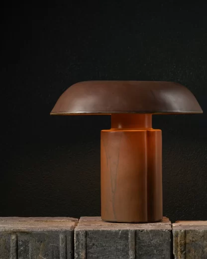 SRX B1924009-700 BROWN OLIVER TABLE LAMP - Image 2