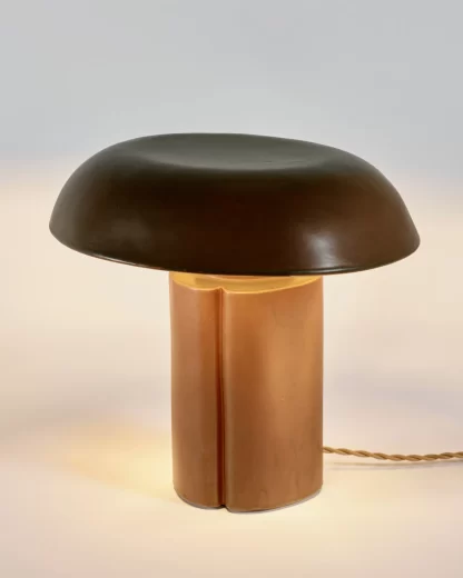 SRX B1924009-700 BROWN OLIVER TABLE LAMP - Image 3