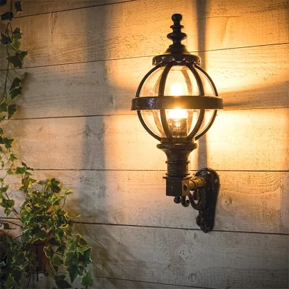 HD H243 VICTORIAN GLOBE WALL LIGHT 0.59M - Image 2