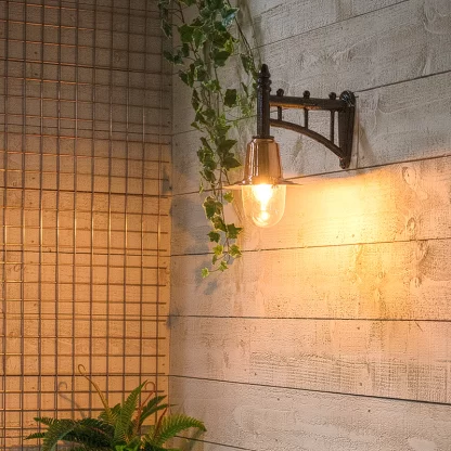 HD H343C CLASSIC RAILWAY STYLE WALL LIGHT 0.37M - Image 2