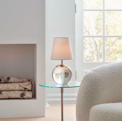 ART TOB3100 TERRI CORDLESS ACCENT LAMP INCL SHADE - Image 2