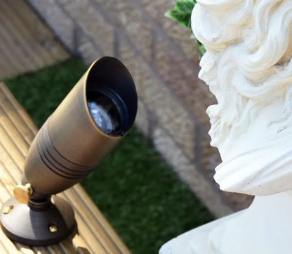 LMN LCBR-DUB-240V BRASS UPLIGHT - Image 3