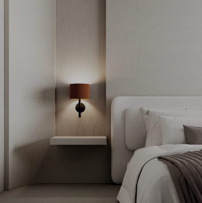 AR A1318-NEG REMS WALL LAMP INCL SHADE - Image 4