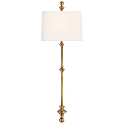 ART CHD 2300 CAWDOR STANCHION WALL LIGHT INCL SHADE