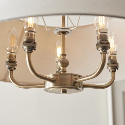 EL LILLE 5LT PENDANT INCL SHADE - Image 5