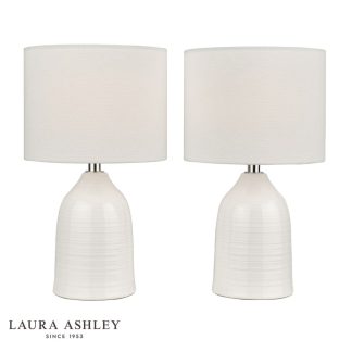 DR LA3756068-Q PENNY TWIN PACK TABLE LAMP INCL SHADES