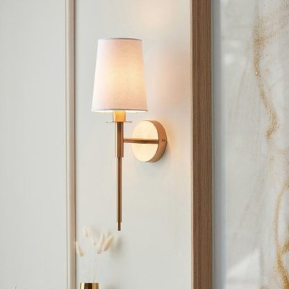 EL STEM WALL LIGHT INCL SHADE - Image 2