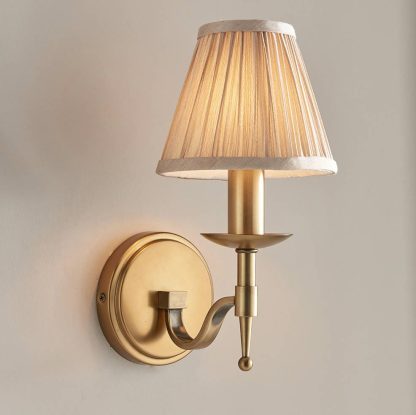 EL 63653 STANFORD SINGLE WALL LAMP INCL SHADE - Image 2