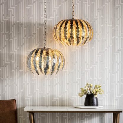 EL 76360 DELPHINE 3LT PENDANT - Image 3