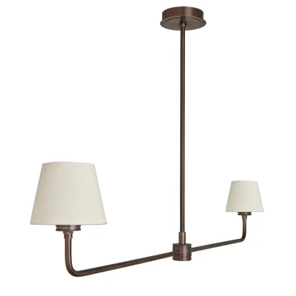 IND ALBANY DOUBLE PENDANT INCL SHADES