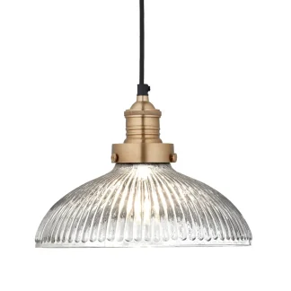 IND BROOKLYN GLASS DOME PENDANT