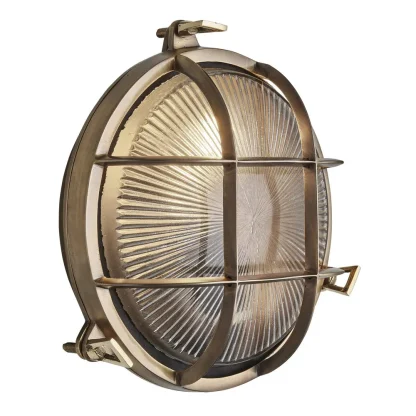 IND BULKHEAD IP65 ROUND WALL LIGHT - Image 4