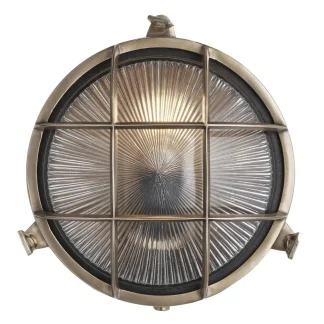 IND BULKHEAD IP65 ROUND WALL LIGHT
