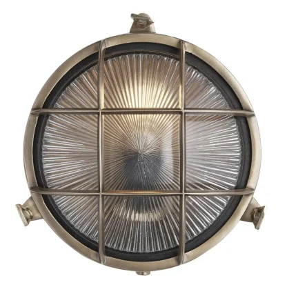IND BULKHEAD IP65 ROUND WALL LIGHT