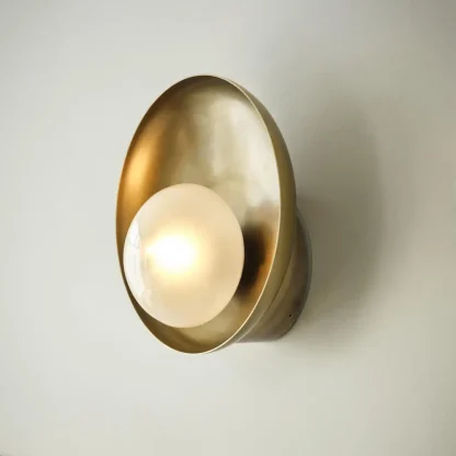 IND HAYLE IP65 ROUND DIFFUSER WALL LIGHT - Image 3