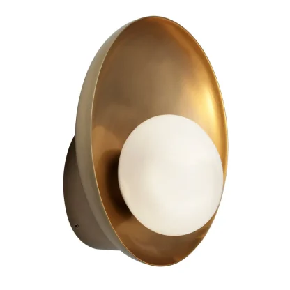 IND HAYLE IP65 ROUND DIFFUSER WALL LIGHT - Image 5