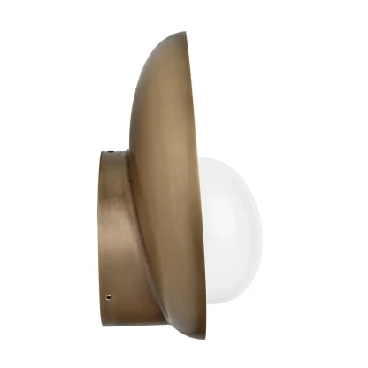 IND HAYLE IP65 ROUND DIFFUSER WALL LIGHT - Image 6