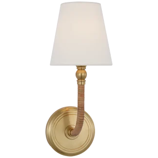 ART BASDEN MEDIUM SCONCE INCL SHADE