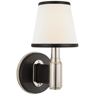 ART RILEY SINGLE SCONCE INCL SHADE