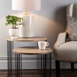 drum-nest-of-2-round-tables-oak-effect-01