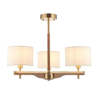 EL 116993 HEATHCLIFF 3LT SEMI FLUSH