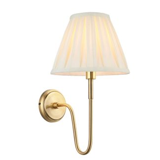 EL 103360 ROUEN & CARLA WALL LIGHT INCL SHADE