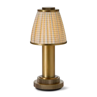 CH BOWLAND PORTABLE TABLE LIGHT INCL SHADE