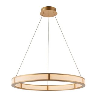 EL 111334 CLASSIC RIBBED HOOP PENDANT