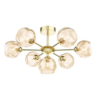 DR COH3435-16 COHEN 7LT SEMI-FLUSH