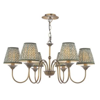 DR LYDIAN 6LT CEILING LIGHT INCL SHADES