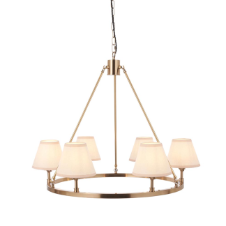 EL 114523 CHESTER & IVY VINTAGE CEILING LIGHT INCL SHADES