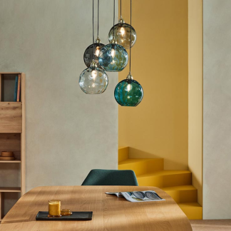 Blue-ilaria-5-light-Cluster-Pendant-Ceiling-light-02