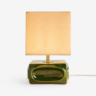 EL NELL CERAMIC TABLE LAMP INCL SHADE